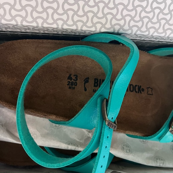 Birkenstock NEW Blanca Graceful Emerald US 12-12.5 - Picture 9 of 9